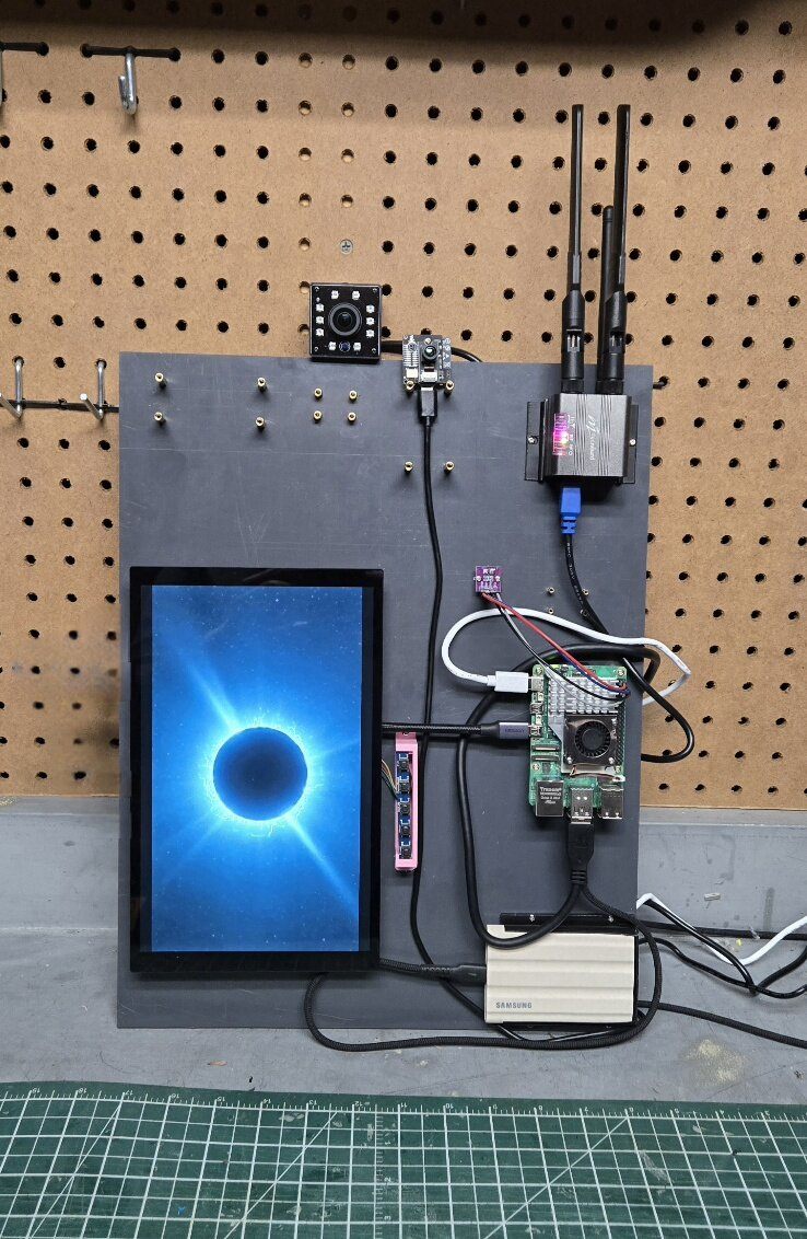 Aether V1 prototype on the bench